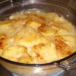 Cheese Scalloped Potatoes - Quick Cheese Casserole
